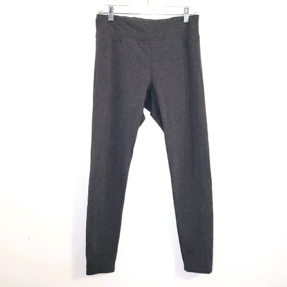 aerie Pants - Aerie AEO gray crop length basic leggings size L